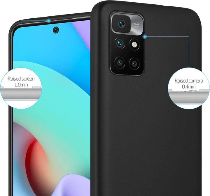 Produktbild Cadorabo TPU Matt Metallic Hülle (Xiaomi Redmi 10, Xiaomi Redmi Note 11)