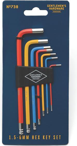 Produktbild Gentlemen's Hardware Hex Key Set