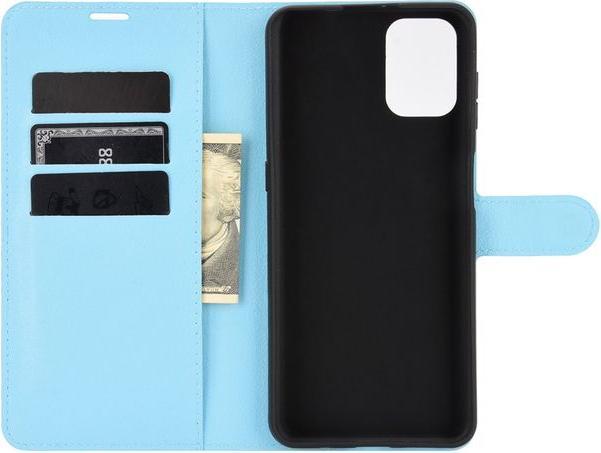 Actual product image MU Classic Litchi Leather Bookcover Series (Motorola Moto G9 Plus)