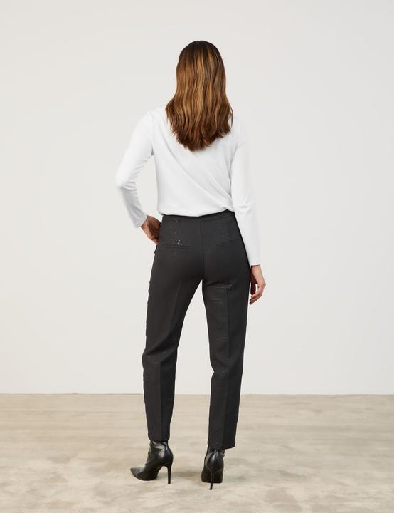 Produktbild Gerry Weber Elegante Hose mit Pailletten Hose Tuch/Kombi verkürzt - 64318 (44)