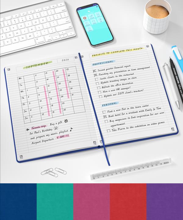 Actual product image Oxford Signature (B5, Lined, Hardcover)