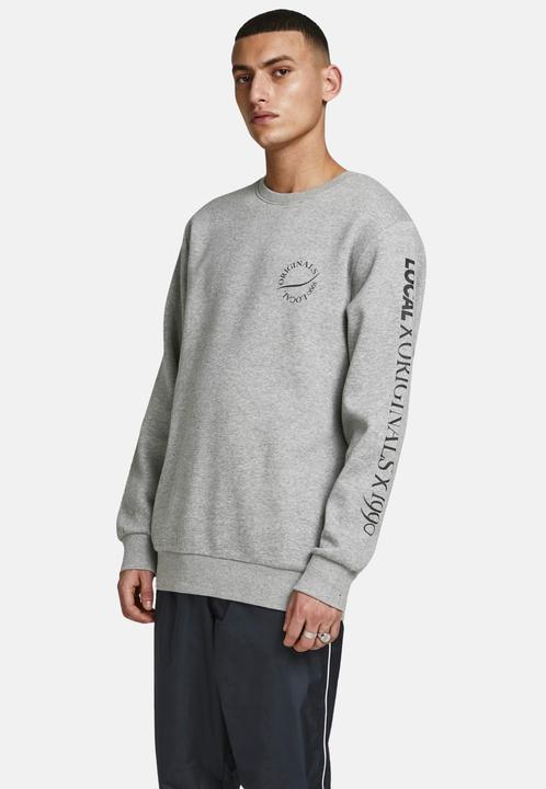 Image du produit Jack & Jones Sweat-shirt à col ras du cou imprimé (XL)