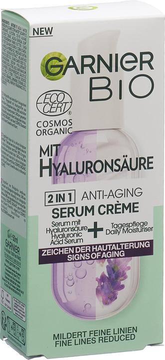 Garnier Crème sérum anti-âge 2en1 au lavandin bio (50 ml)