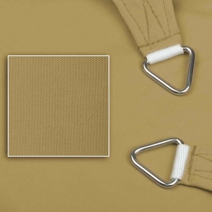 Image du produit Swisshandel24 Voile d'ombrage imperméable Triangle à angle droit (3 x 3 x 4,2 m)