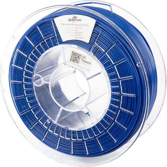 Image du produit Filament PCTG Bleu marine 1.0kg 1.75mm (PCTG, 1.75 mm, 1000 g, Bleu)