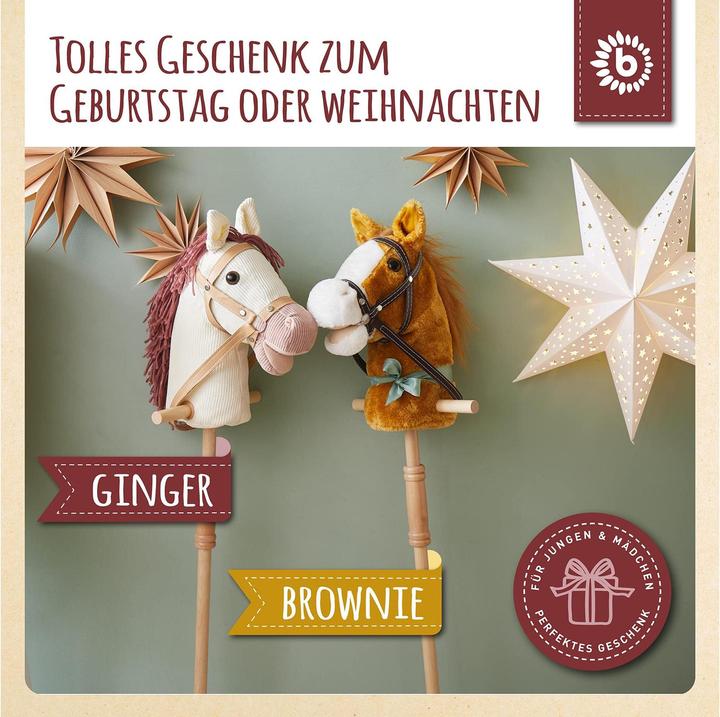 Produktbild Bieco Steckpferd Ginger