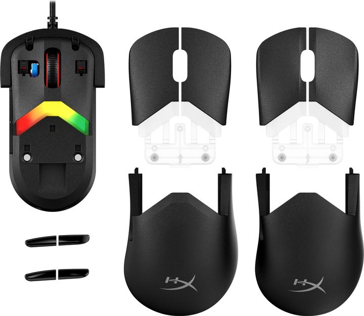 Produktbild HP HyperX Pulsefire Saga-Gaming-Maus (schwarz) (Kabelgebunden)
