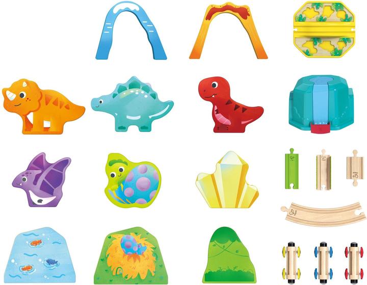 Produktbild Hape Dinosaur Train Bucket Set