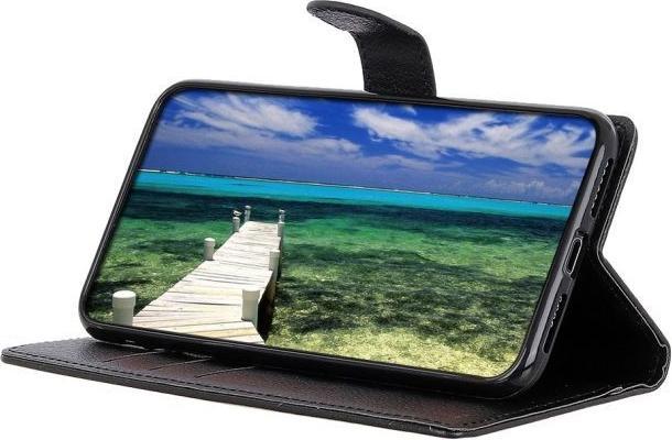 Actual product image MU Classic Litchi Leather Bookcover Series (Samsung Galaxy A34 5G)