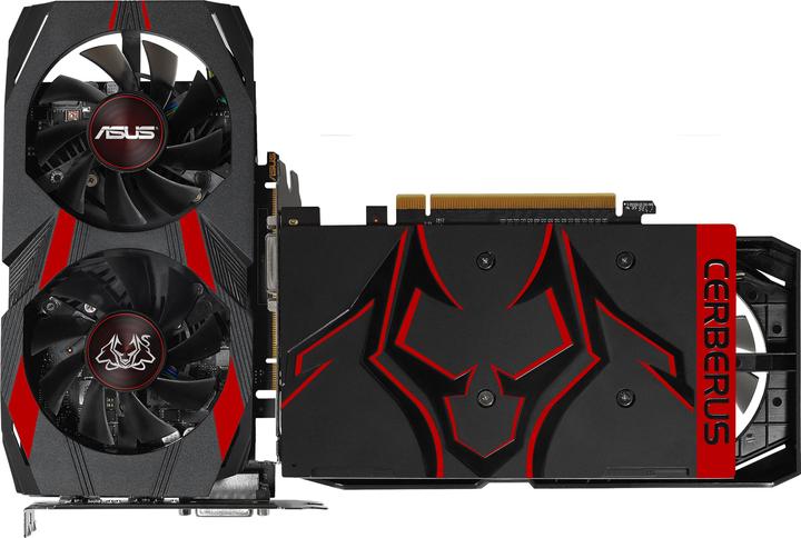 Image du produit ASUS GeForce CERBERUS GTX 1050TI A4G (4 Go)