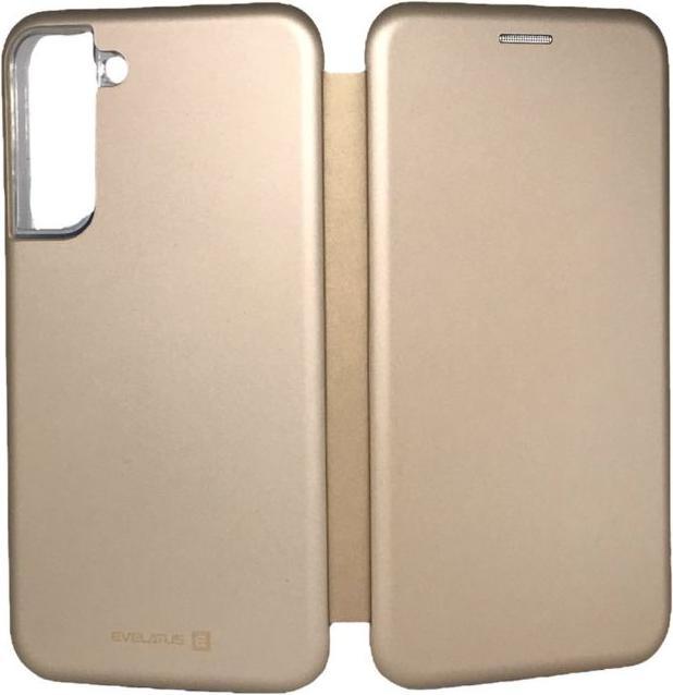 Productafbeelding Evelatus Samsung Samsung S22 Plus Boekentasje Goud (Samsung Galaxy S22+)