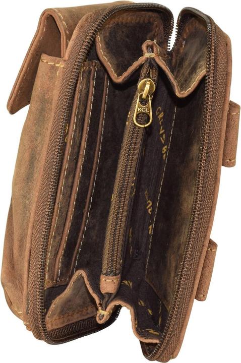 Immagine prodotto Greenburry Borsa da cintura in pelle vintage da 14,5 cm
