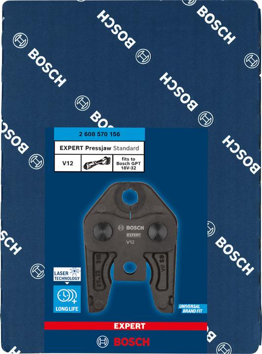 Actual product image Bosch Professional Zubehör EXPERT pressing jaws standard, V12