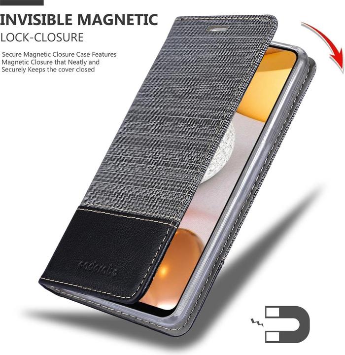 Actual product image Cadorabo Book Jeans Optics Cover (Samsung Galaxy A42 5G)