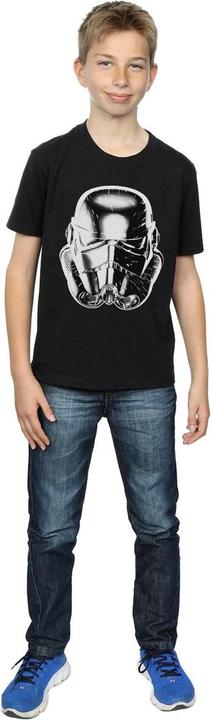 Immagine prodotto Star Wars Stormtrooper Warp Speed Helmet Maglietta Ragazzi (152, 158)