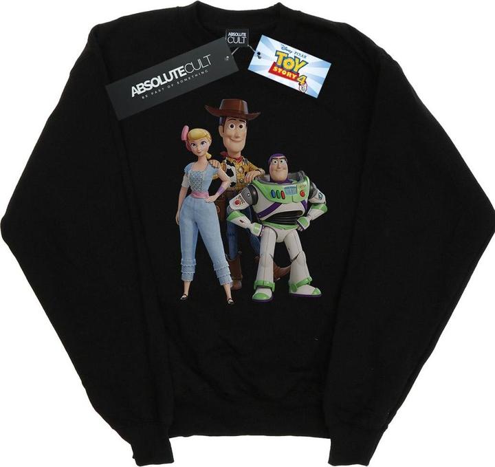 Actual product image Disney Girls Toy Story 4 Woody Buzz and Bo Peep Sweatshirt (152, 158)