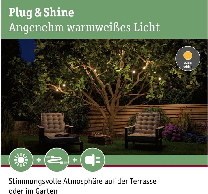 Actual product image Paulmann Plug & Shine light chain (6.80 m)