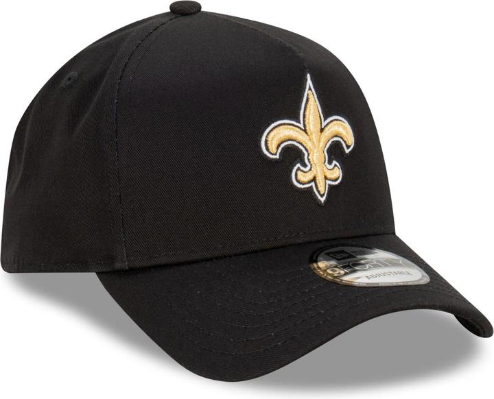New Era 9Forty A-Frame Cap - NFL New Orleans Saints schwarz (One Size)