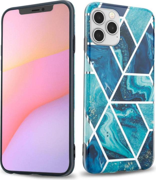 Produktbild Cadorabo IMD TPU Bunter Marmor Cover (Apple iPhone 12, Realme 12 Pro+)