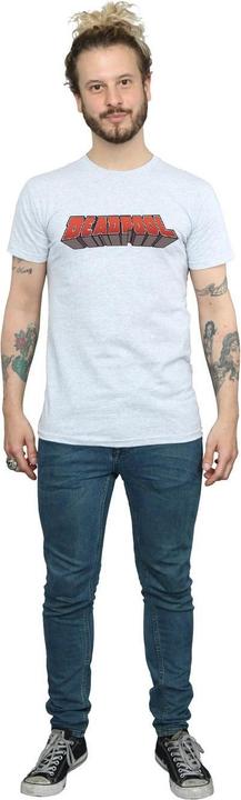 Image du produit - T-shirt DEADPOOL TEXT LOGO - Homme (XL)
