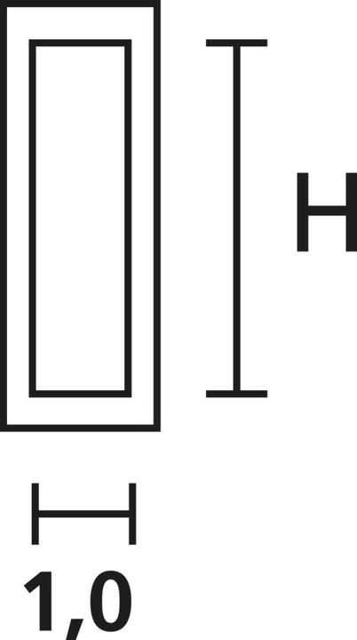 Actual product image HellermannTyton Polyethylene label holder,35x13mm (35 mm, 50 pcs.)