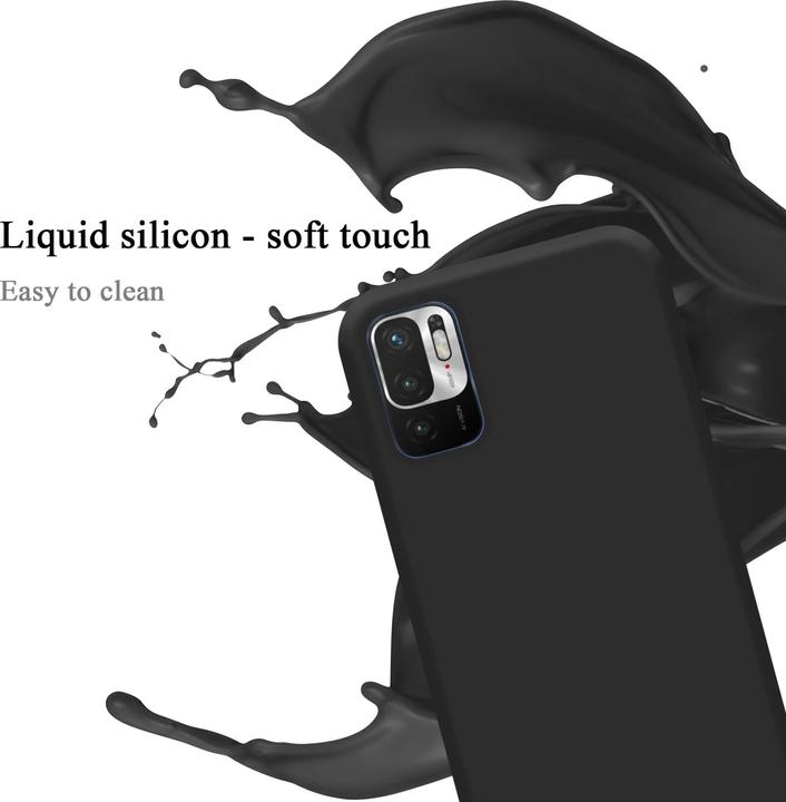 Actual product image Cadorabo TPU Liquid Silicone Case Cover (Xiaomi Redmi Note 10 5G, Xiaomi Poco M3 Pro 5G)
