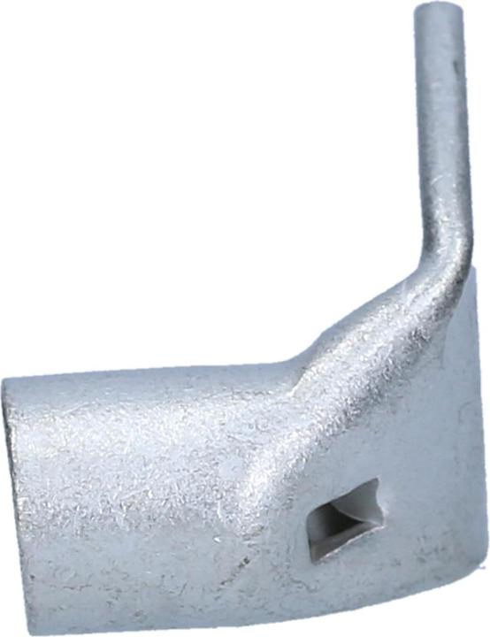 Actual product image Kalitec 10 pieces Cembre A7-L6 tubular cable lug 90° angled 35mm² M6 uninsulated tinned copper