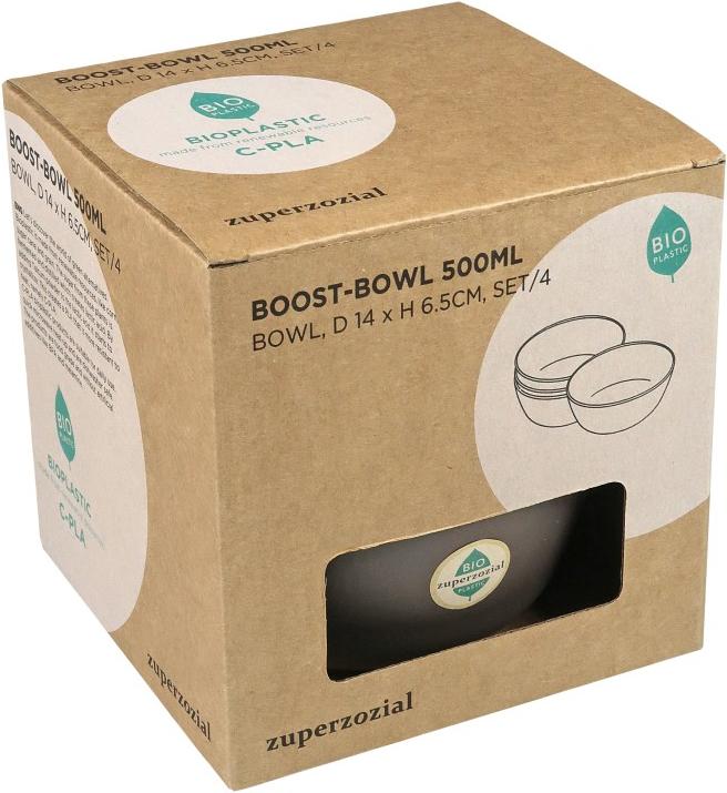 Immagine prodotto Zuperzozial Boost-Bowl - Schüssel (14 cm, 0.50 l, 4 x)