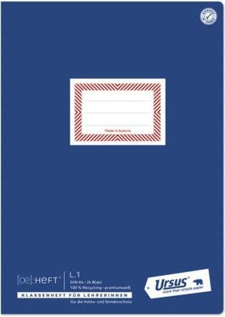Image du produit Ursus Cahier de l'enseignant A4 22Fl L1 (A4)