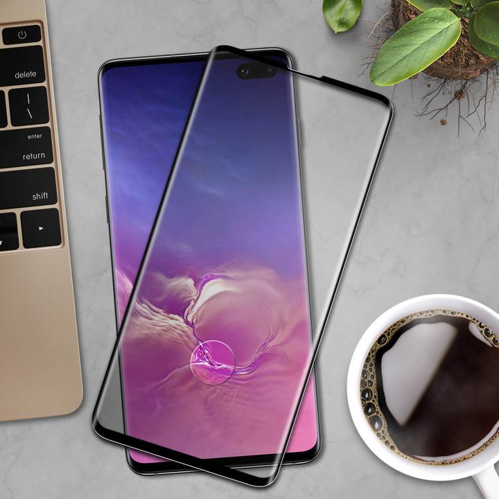 Produktbild Avizar Displayschutzfolie, Case friendly Schutz (1 Stück, Samsung Galaxy S10+)