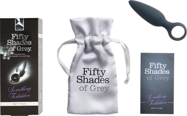Actual product image Fifty Shades of Grey Silicone Butt Plug