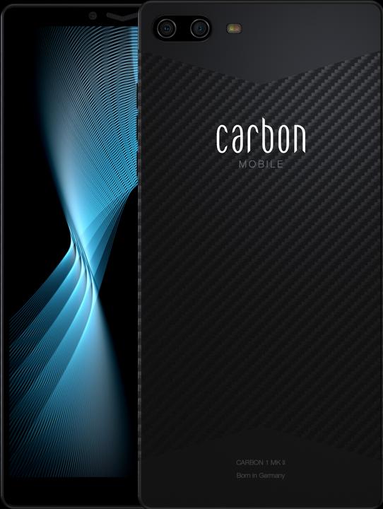 Carbon Mobile Carbon 1 MK II (256 GB, Original Carbon Fiber, 6.01", Dual SIM + SD, 16 Mpx, 4G)