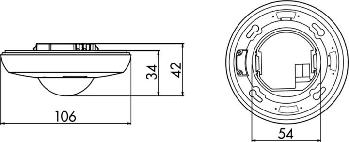Immagine prodotto BEG PD2N-DALISYS-UP Rilevatore di presenza (3 m)