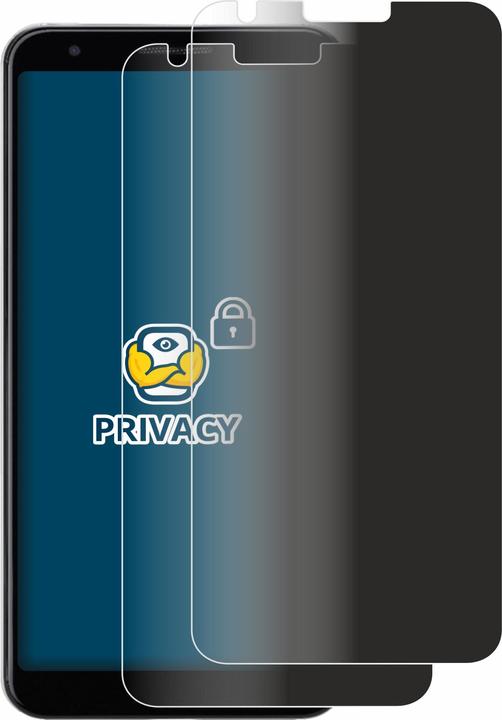 Productafbeelding BROTECT Anti-spionnetje privacyfolie Beschermfolie tegen blauw licht (2 Stuk, Google Pixel 3a)