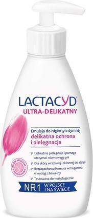 Lactacyd Sensitive Emulsion für die Intimhygiene mit einer 200-ml-Pumpe (200 ml, Intimwaschlotion)