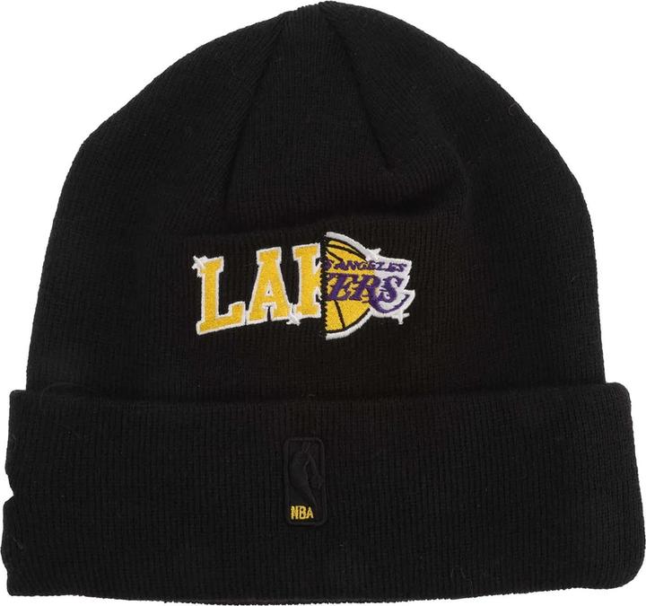 Actual product image New Era LA Lakers Multi Patch Beanie