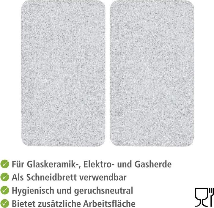 Image du produit Wenko Plaque de recouvrement en verre pour cuisinières