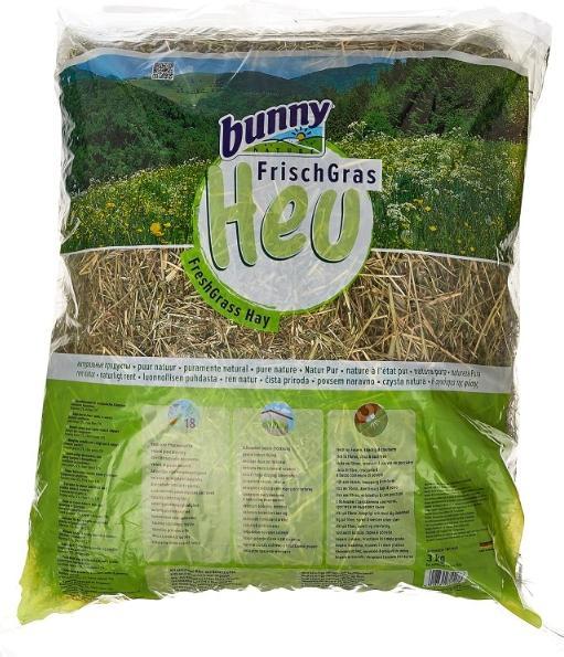Actual product image Bunny Allgäu fresh grass hay (3 kg, 1 x)