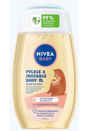 Actual product image NIVEA Care & Massage Baby Oil