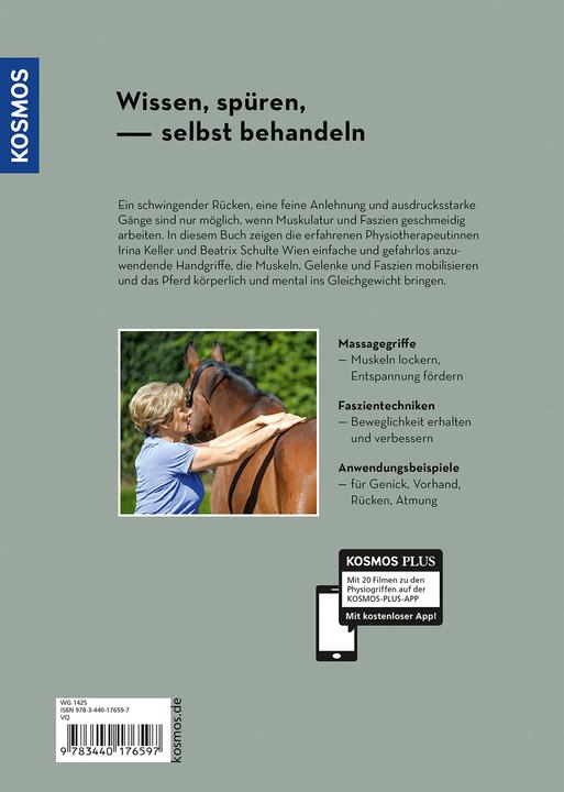 Image du produit Kosmos Praxisbuch Physiogriffe für Pferde (Allemand, Beatrix Schulte Vienne, Irina Keller, 2024)