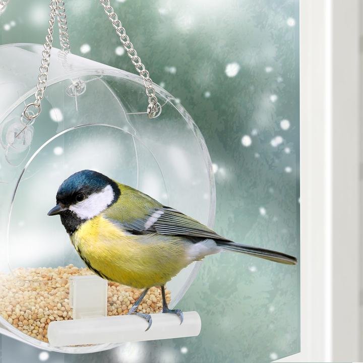Produktbild Relaxdays Vogelfutterhaus Fenster