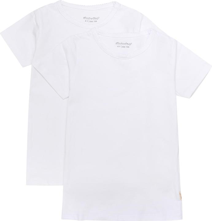 Image du produit Minymo MIBasic 33 - T-shirt (2-pack) - 3933 (134)