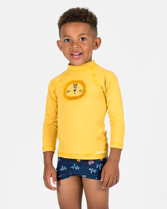 Image du produit Nabaiji Tee shirt anti Uv manches longues Bébé - Lion jaune (18)