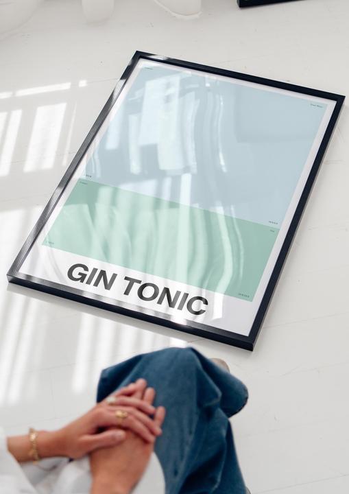 Immagine prodotto Plakativ GIN TONIC Poster A1 (59,5 x 84 cm)