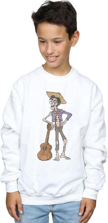 Actual product image Disney Boys Coco Hector With Guitar Sweatshirt (152, 158)