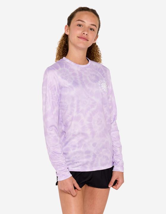 Image du produit Olaian T-shirt anti UV manches courtes surf Junior - 100 Vibes parme (12, 13, 14)