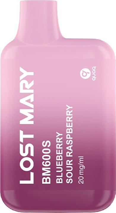 Lost Mary BM600s, Mirtillo e Lampone (Freschezza)