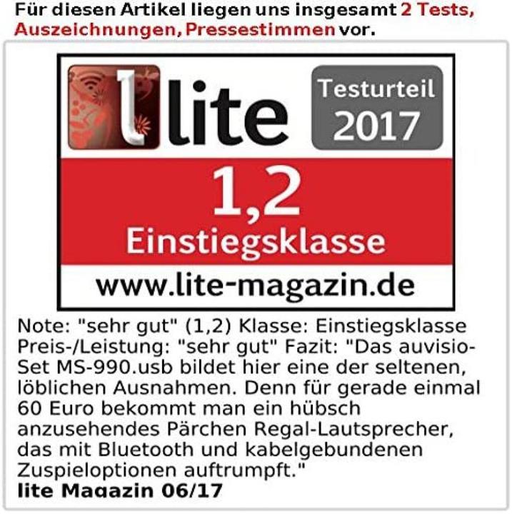 Produktbild Auvisio ZX-1620-919 (1 Paar)