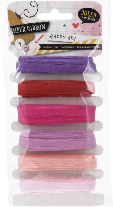 Produktbild Papierband Lila- und Rosatöne, 6x5mtr.