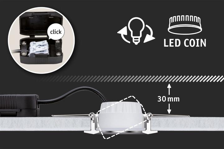 Actual product image Paulmann Nova Plus Coin (470 lm)